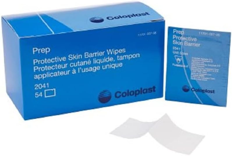 Prep Skin Barrier Wipe NonSterile NonWoven Gauze 2041 1 Counts 54 WipesCount
