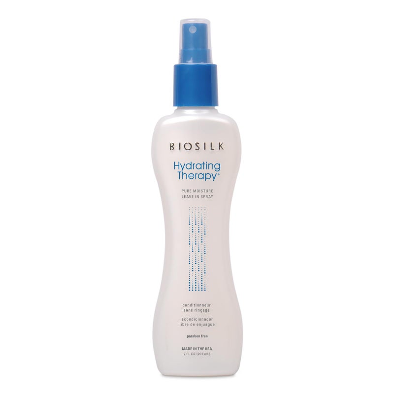 BioSilk Hydrating Therapy Pure Moisture Leave-In Spray, Replenishes Hair Moisture & Protects From Frizz, Sulfate, Paraben, & Cruelty-Free, 7 Oz - Image 1