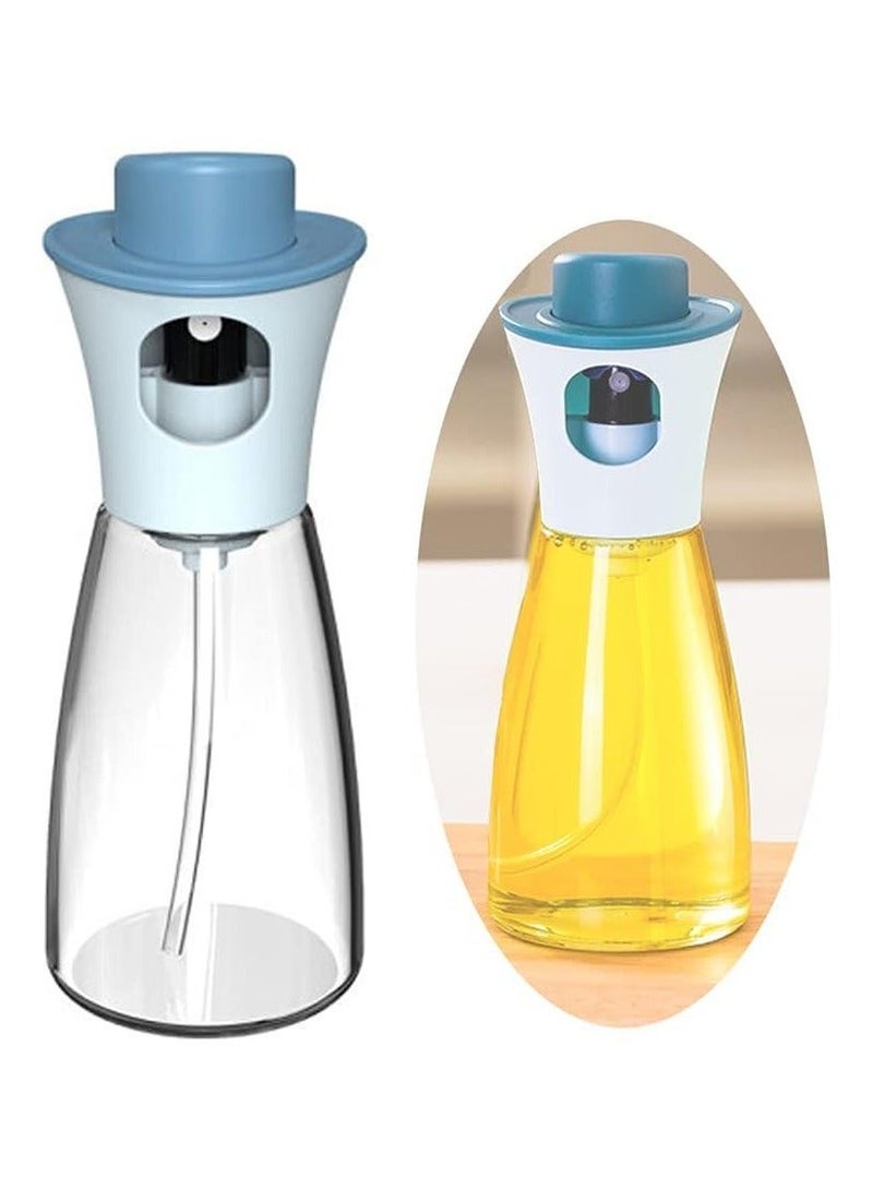 زجاجة بخاخ الزيت والخل سعة 200 مل - موزع زيت مانعة للتسرب للطبخ والشواء من الستانلس ستيل قطعتين - Image 1