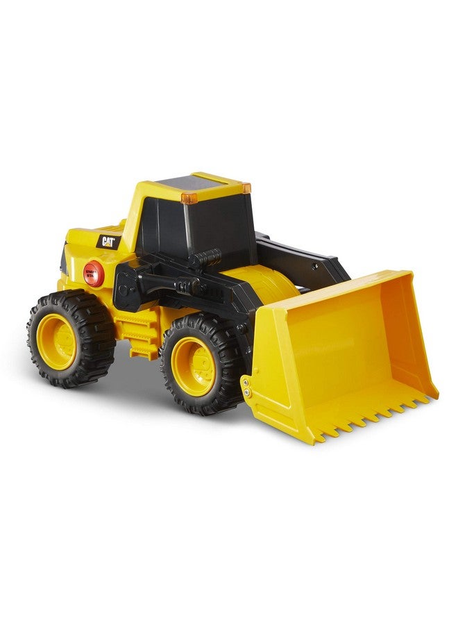 CAT Construction Toys, CAT Construction 11.5" Power Haulers Wheel Loader, Realistic Lights & Sounds, Motion Drive Technology, Working Features, and Interactive Play for Ages 3+ - Image 1