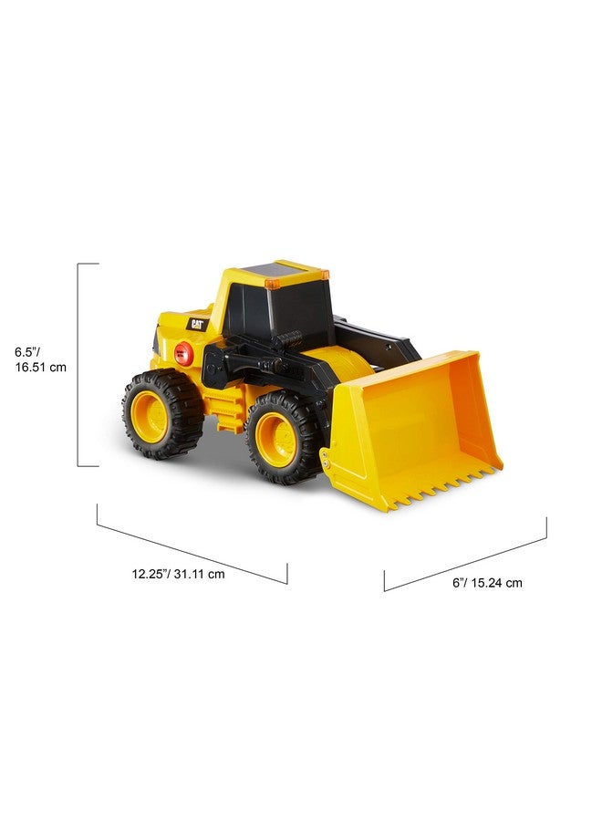 CAT Construction Toys, CAT Construction 11.5" Power Haulers Wheel Loader, Realistic Lights & Sounds, Motion Drive Technology, Working Features, and Interactive Play for Ages 3+ - Image 5