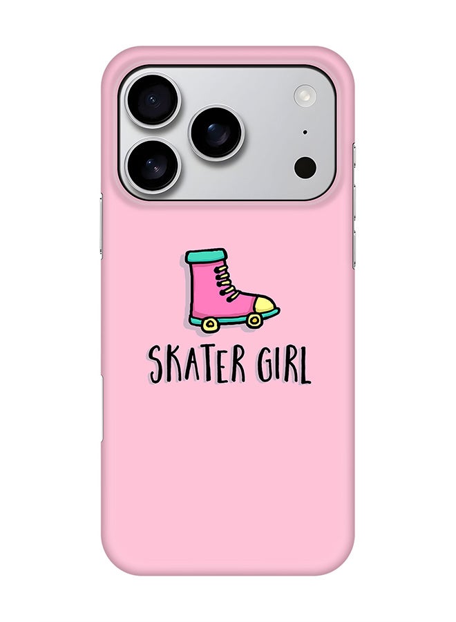 Stylizedd For iPhone 17 Pro,Case, [Compatible with MagSafe] Magnetic cover Slim fit Protection Matte, - Skater Girl
