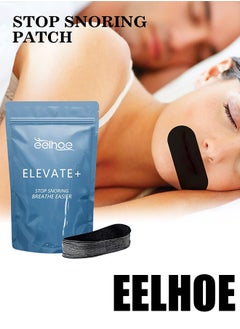 EELHOE 30 PCS Sleep Anti-Snoring Strip, Easier to Breathe Right Best Way to Stop Snoring Nasal Strips for Better Breath, Improve the Quality of Sleep  - Image 1