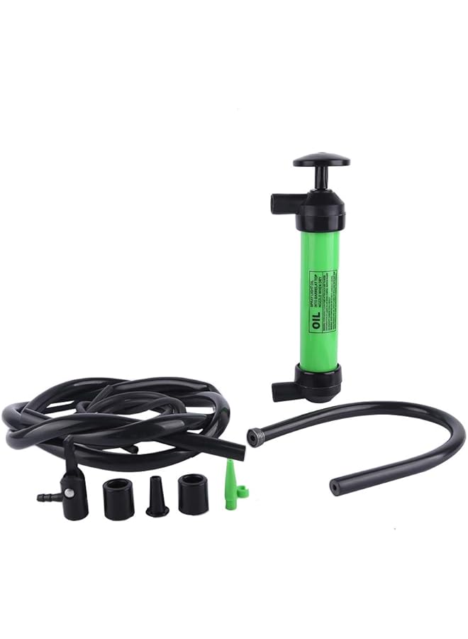 Generic 8Ra990 Green Multi-Use Siphon Fuel Transfer Pump Kit (For Gas Oil And Liquids)  - Image 2