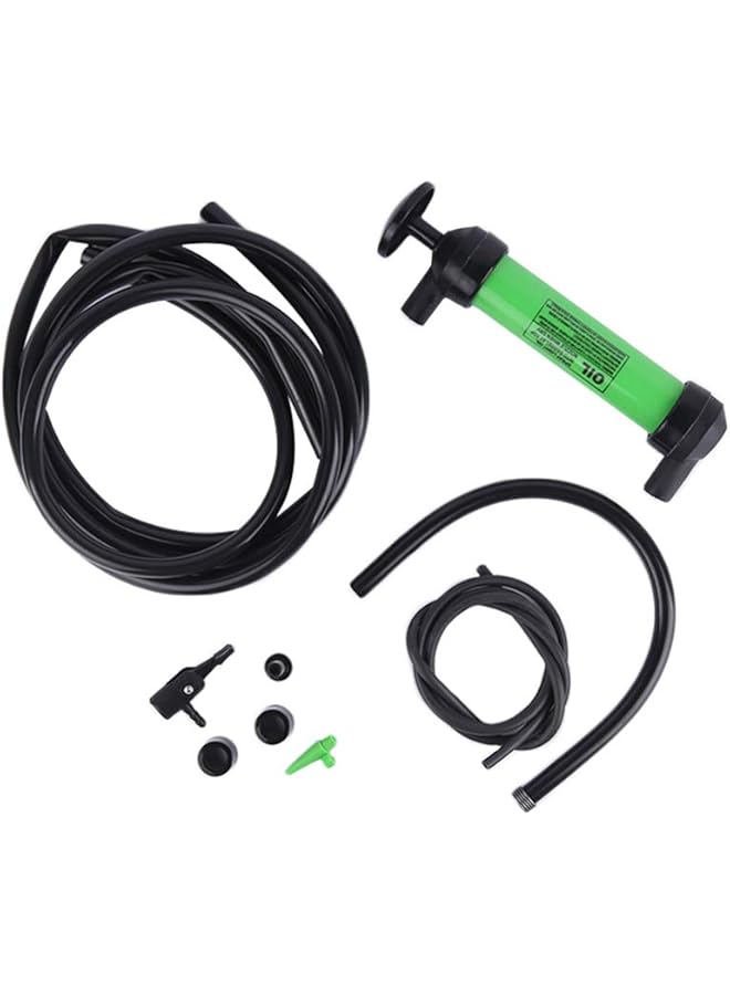 Generic 8Ra990 Green Multi-Use Siphon Fuel Transfer Pump Kit (For Gas Oil And Liquids)  - Image 1