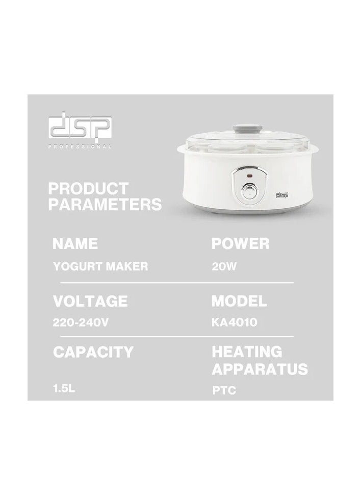 DSP - DSP- YOGURT MAKER kA 4010 - Image 1