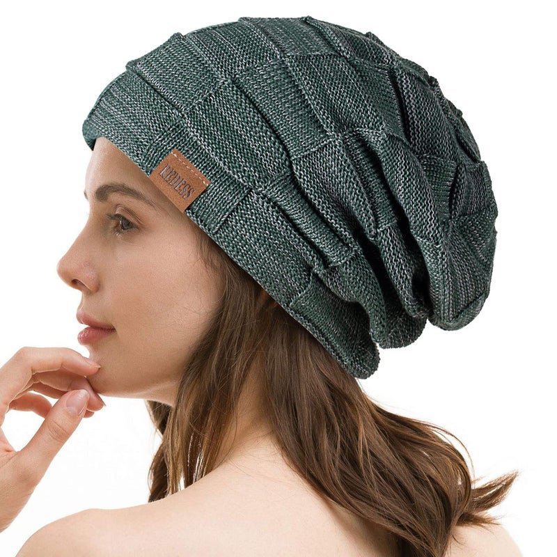 REDESS Beanie Hat for Men and Women Winter Warm Hats Knit Slouchy Thick Skull Cap - Image 5
