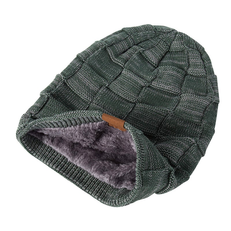 REDESS Beanie Hat for Men and Women Winter Warm Hats Knit Slouchy Thick Skull Cap - Image 3