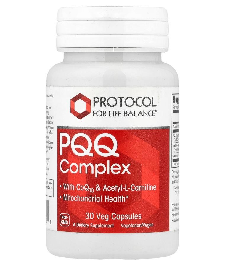 Protocol For Life Balance PQQ Complex 30 Veg Capsules