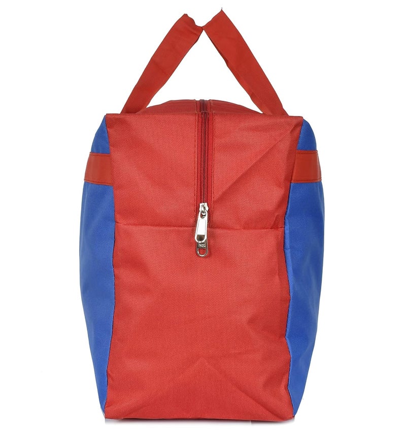 Kuber Industries Canvas MultiPurpose Storage BagClothing Storage OrganizerSet of 2 Blue Red - Image 4