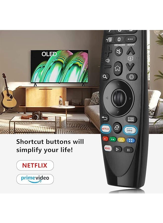 LG Smart TV Replacement Remote Control with Magic Wheel Function, AN-MR20GA Compatible with AN-MR19BA, AN-MR18BA, No Voice Function - Image 4