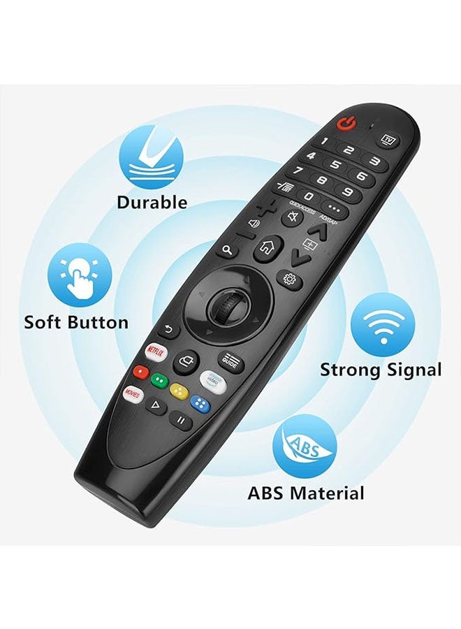 LG Smart TV Replacement Remote Control with Magic Wheel Function, AN-MR20GA Compatible with AN-MR19BA, AN-MR18BA, No Voice Function - Image 5