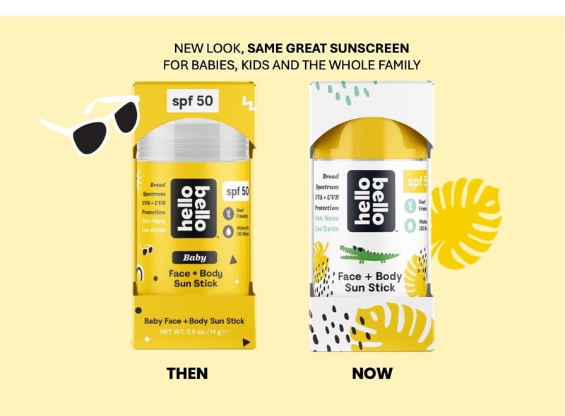 Hello Bello SPF 50 Face and Body Sunscreen Stick, 1oz - Image 2