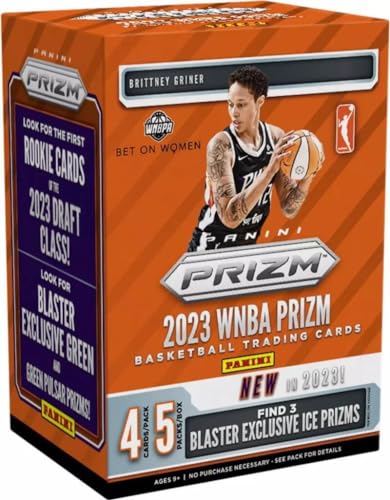 Panini 2023 بانيني WNBA بريزم بطاقة كرة السلة التجارية صندوق بلستر - Image 1