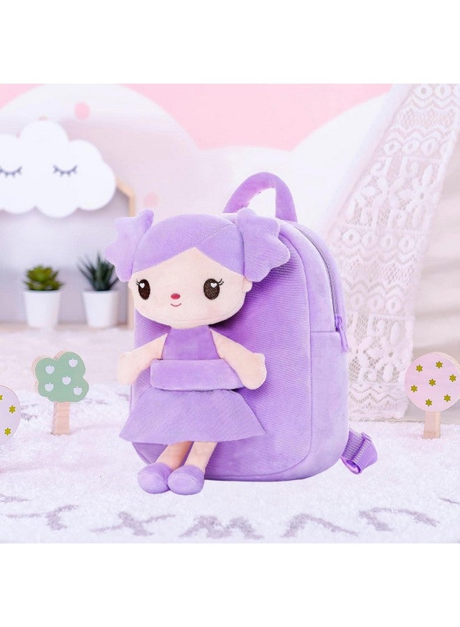 فرانتك حقيبة ظهر مدرسية ناعمة ولطيفة للأطفال (Fullbody_Purple_Myra_Doll_24_A) - Image 5