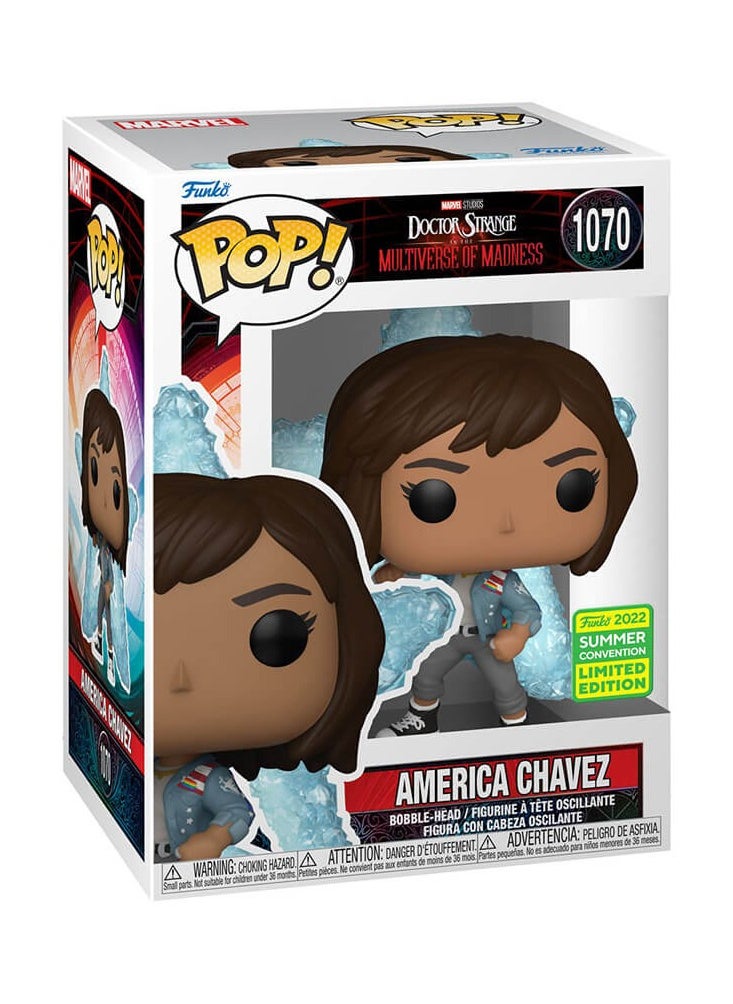 Funko Pop! - Funko Pop Super Heroes: Marvel Doctor Strange In The Multiverse Of Madness American Chavez - Image 1