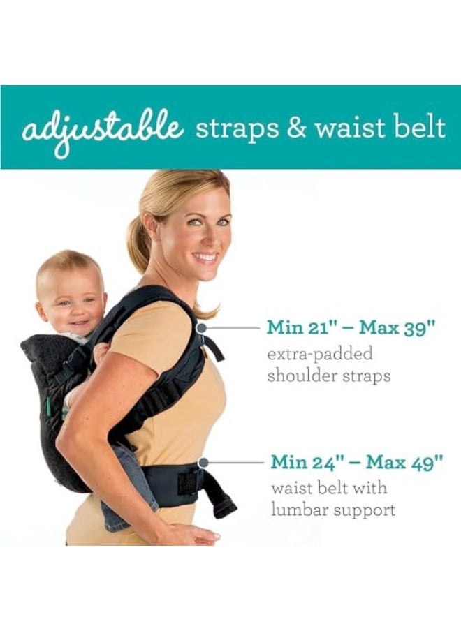 Zimtal - Flip Advanced 4-in-1 Carrier: Ergonomic, convertible, capable of carrying older children weighing 3.5 to 14.5kg both face-in and face-out on the front and back - Image 1