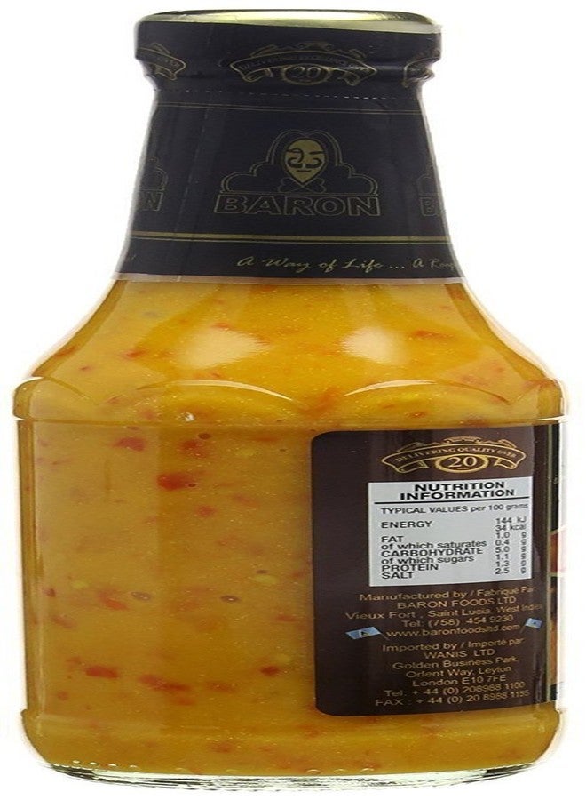 Baron West Indian Hot Pepper Sauce 14oz (Pack of 3) - Image 2