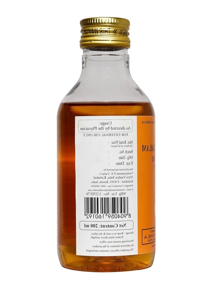 Kottakkal ayurveda Karpuradi Tailam 200ml - Image 3