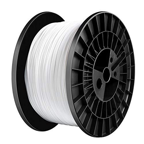 TIANSE PLA Filament 1.75mm PLA 3D Printer Filament, 5kg Cardboard Spool (11 lbs), Dimensional Accuracy +/- 0.03mm (White 1-Pack) - Image 1