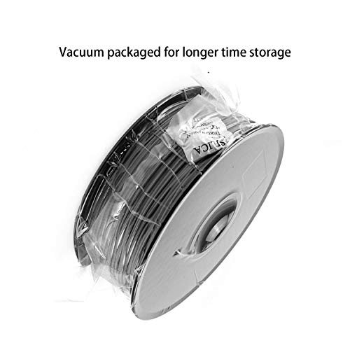 TIANSE PLA Filament 1.75mm PLA 3D Printer Filament, 5kg Cardboard Spool (11 lbs), Dimensional Accuracy +/- 0.03mm (White 1-Pack) - Image 4