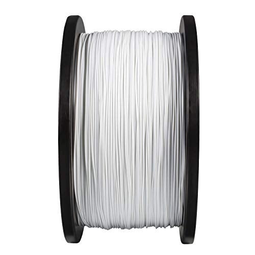 TIANSE PLA Filament 1.75mm PLA 3D Printer Filament, 5kg Cardboard Spool (11 lbs), Dimensional Accuracy +/- 0.03mm (White 1-Pack) - Image 2