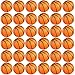 Charniol 100 Pcs Mini Basketball Party Favors Stress Balls Foam Sports Party Favors Mini Basketball Stress Ball for Anxiety Relief Teens Adults School Reward Party Bag Supplies Orange - Image 2