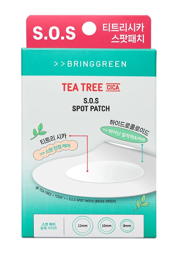 BRINGGREEN TEA TREE CICA SOS SPOT PATCH