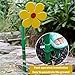 CUTENNIOU Crazy Daisy Sprinkler Crazy Dancing Flower Water Sprinklers Funny Sun Flower Dancing Daisy Lawn Sprinkler for Yard Watering Dogs Playing Garden Sprinklers Yellow - Image 4