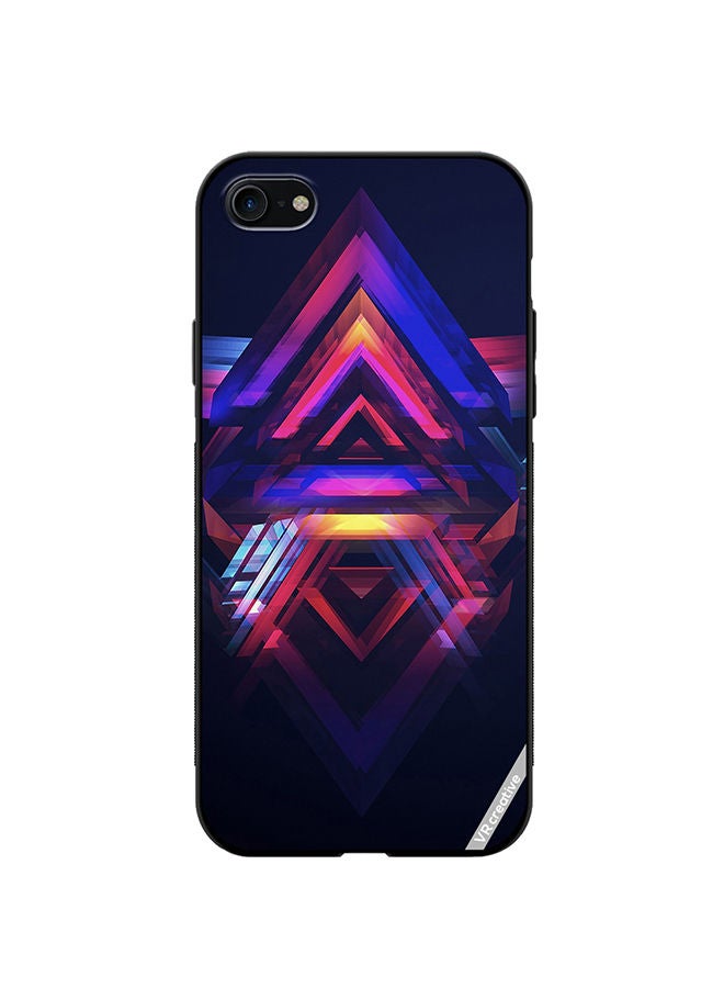 VR CREATIVE Protective Case Cover For Apple iPhone 7/8/SE 2020 Abstract Design Multicolour - Image 1