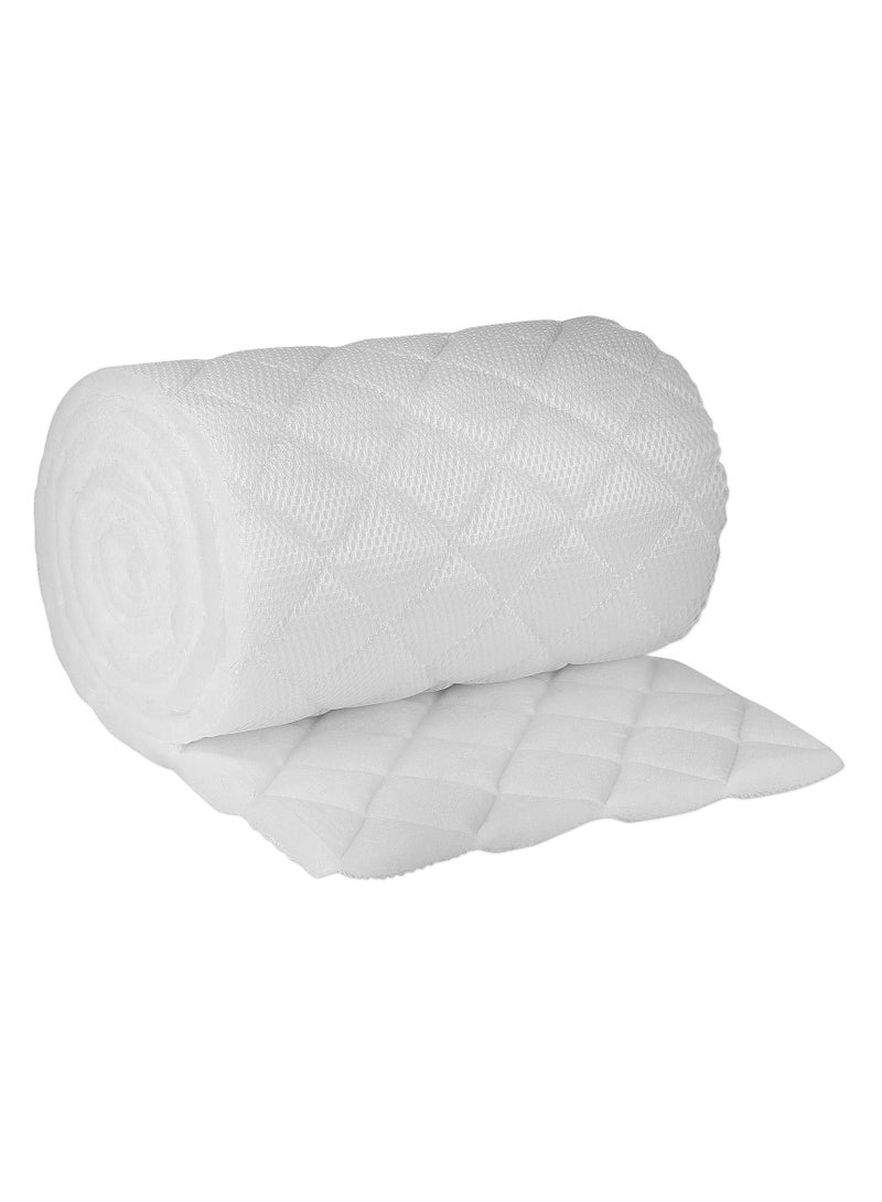 سيوسي وسادة تصفية لحوض الأسماك، يمكن قصها إلى الحجم المطلوب، بحجم 20 سم × 300 سم، مادة تصفية لحوض الأسماك، تناسب الأحواض العذبة والمالحة والبرك. - Image 1