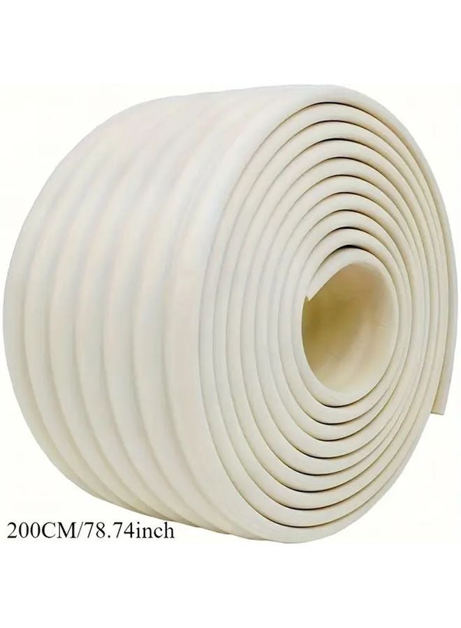 White Flexible Foam Pipe Insulation Sleeve 78 74 Inch Soundproofing Cover For AC Gas Heating Fire Hydrant Pipeline Protector - Image 4