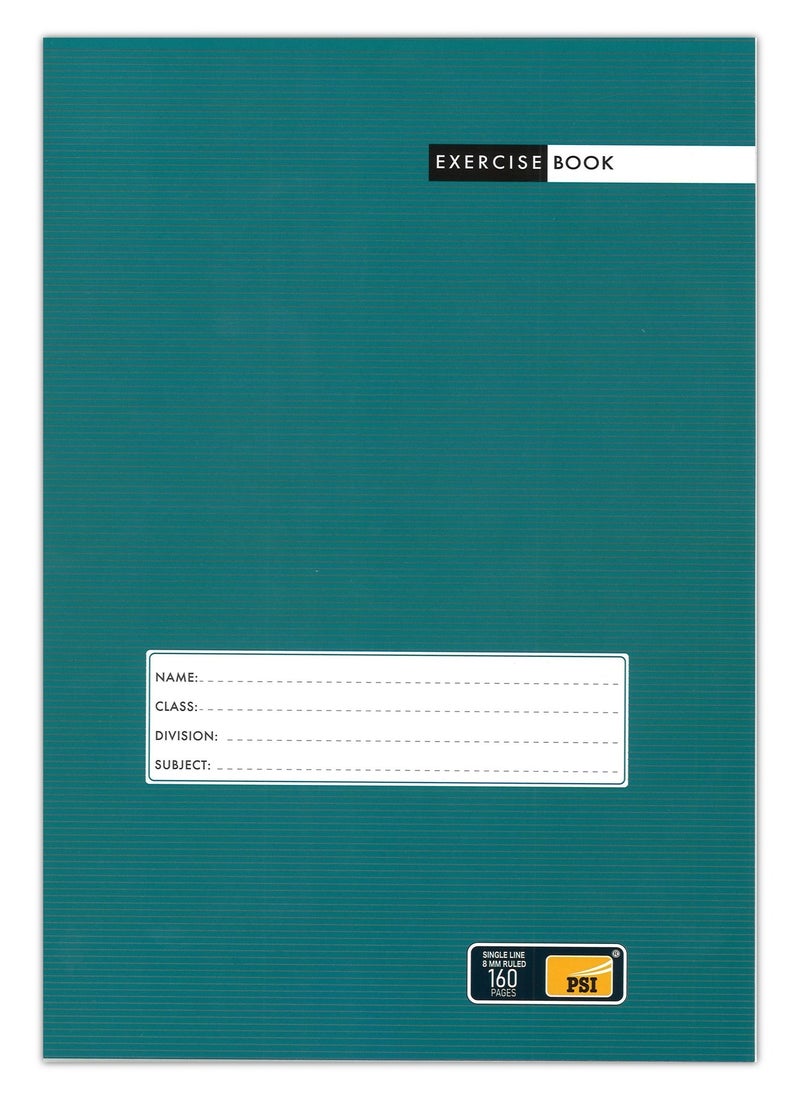 Psi - 3-Piece A4 Size Single Lined Notebook Without Margins 160 Pages - Image 1