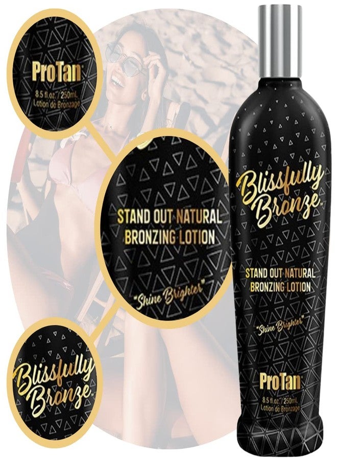 PRO TAN Blissfully Bronze Bronzing Tanning Bed Lotion 8.5 fl oz - Image 2