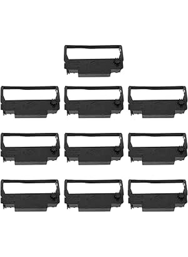 10 Pack Nylon Cash Register Ink Ribbon for ERC30 ERC34 ERC38 TMU220 TMU230 TMU210 TMU370 U300C Dot Matrix Printers - Image 1