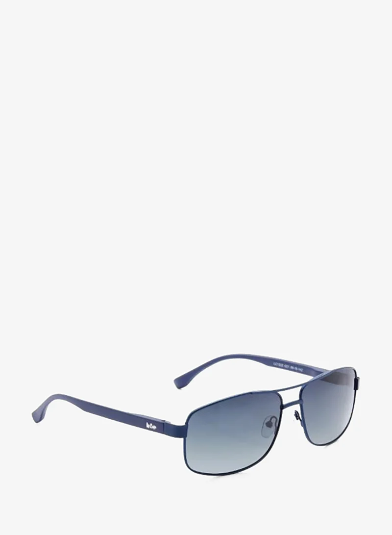 Lee Cooper  Men's Polarized Sunglasses Dark Blue Frame Gradient G15 Mirror Lens 64mm  - LC1203C01 for Men | Best Price UAE