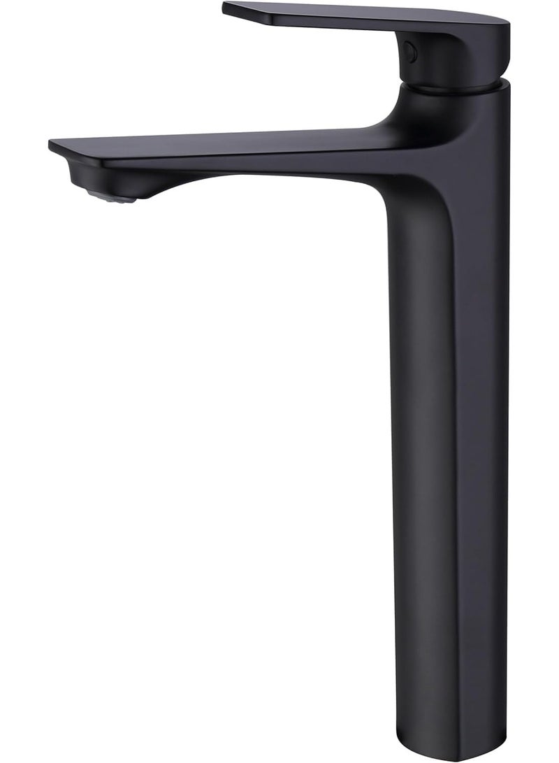 PRIME SOLE Luxury Tall Basin Mixer Tap | Vessel Sink Bathroom Faucet | Single Handle Wash Basin Tap | Brass Construction | Ceramic Cartridge | Water Saving Bathroom Fixture - Image 1
