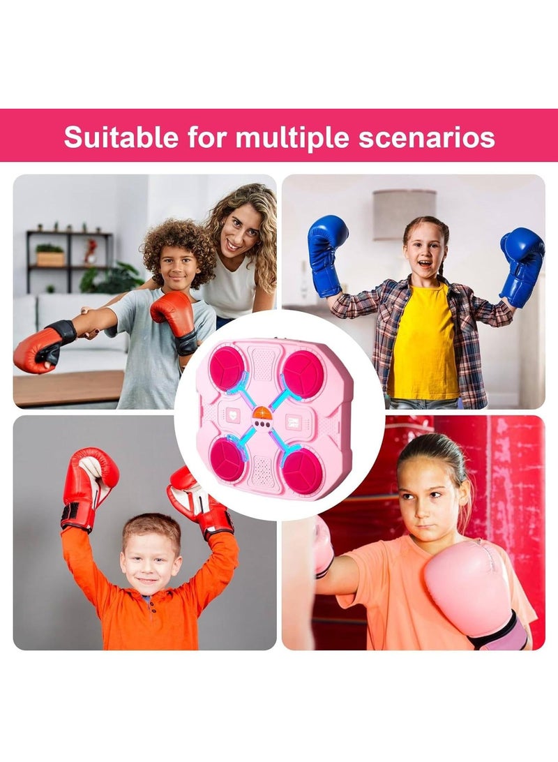 general Children's Intelligent Boxing Wall Target With Music Bluetooth Boxing Trainer Equipment Decompression Toys - Image 4