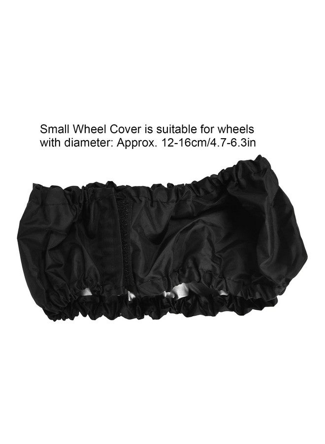 Zerodis Baby Stroller Wheel Cover, 4PCS Wheelchair Protector Cover for Baby Stroller(Small) - Image 4