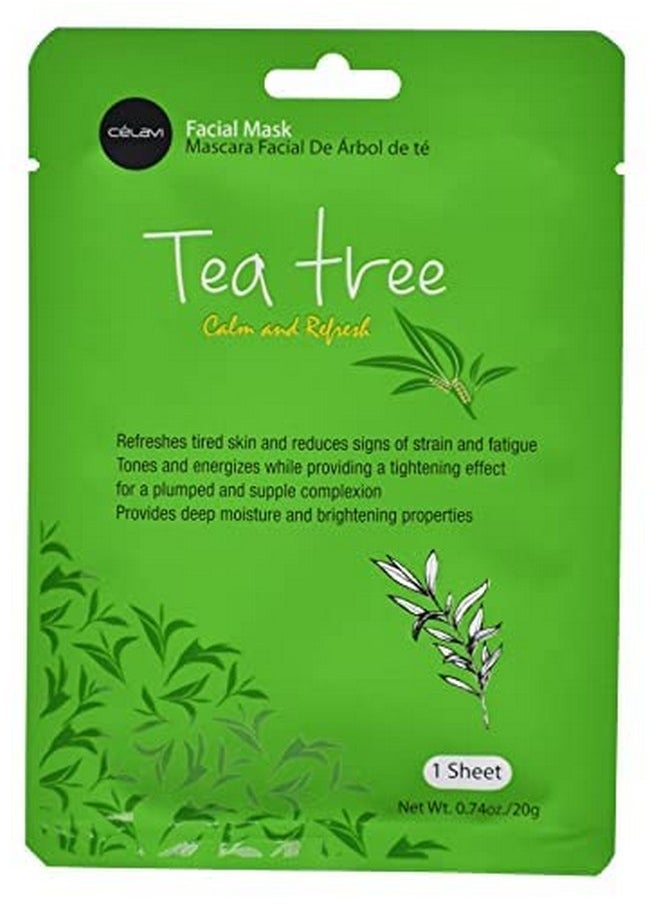 Celavi Cosmetics - Celavi Essence Facial Face Mask Paper Sheet Korea Skin Care Moisturizing 12 Pack (Mix 2 Of Each) - Image 1