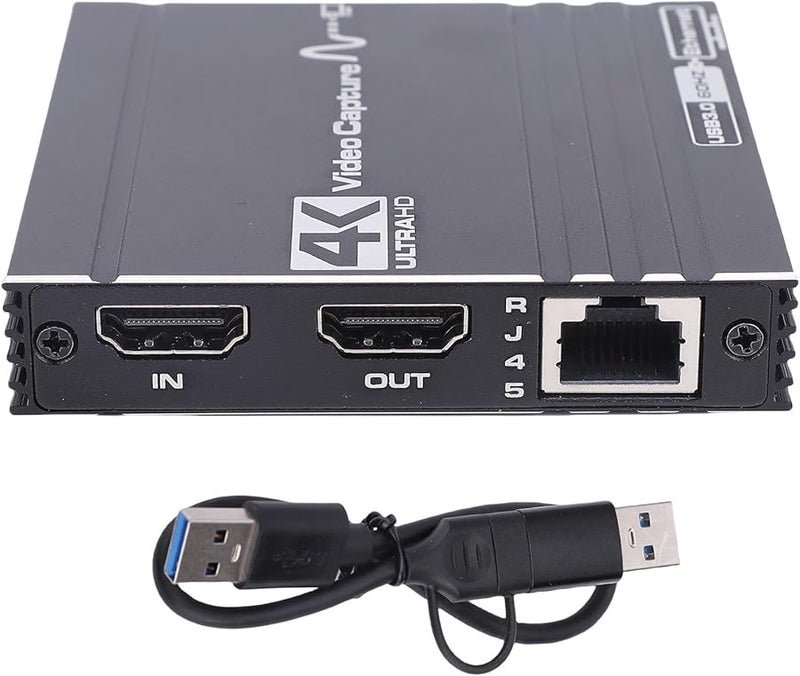 Fockety 4K HDMI Video Capture Card USB 3.0 Low Latency for Streaming Recording Gaming PC Laptop Camera - Image 2