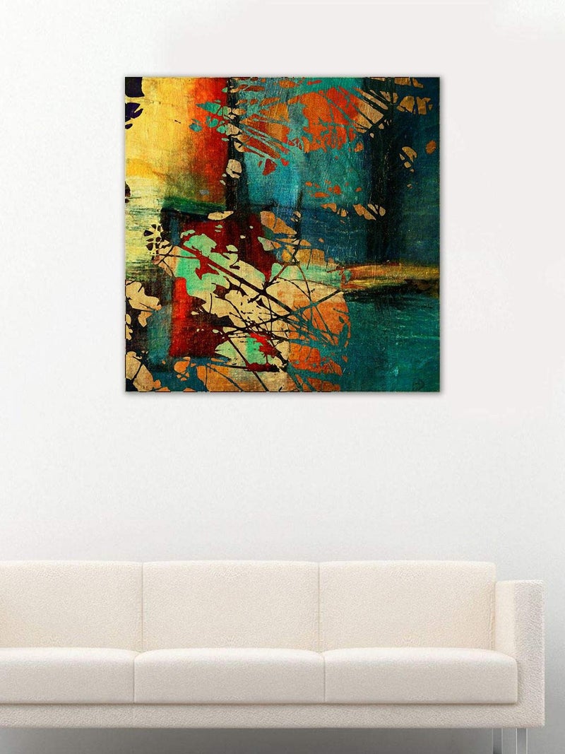 999Store Wooden Stretched Framed painting with frame paintings buddha big wall Grunge Vintage Wall frames canvas modern stylish room dcor home hanging Canvas 24X24 Inches Strectched Canvas FLPSZ24410062016011