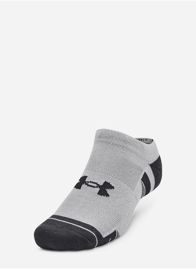 UNDER ARMOUR - Set of 3 Performance Tech Ankle Length Socks - Image 1