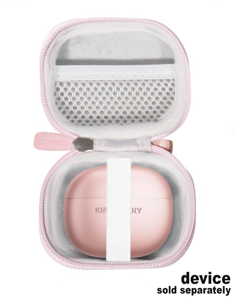 CaseSack Case for King Lucky i121 Clip on Earbuds Open Ear 5.4 Headphones (Rose Gold) - Image 3