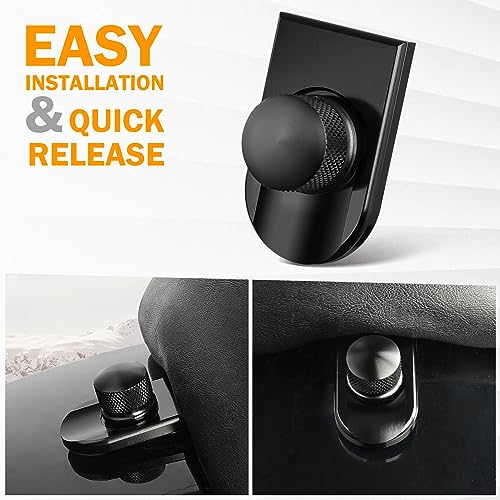 PBYMT Rear Seat Bolt Quick Release Seat Tab Cover Screws Hardware Kit Compatible for Harley Road King Street Electra Glide Dyna Softail 1997-2025 - Image 3