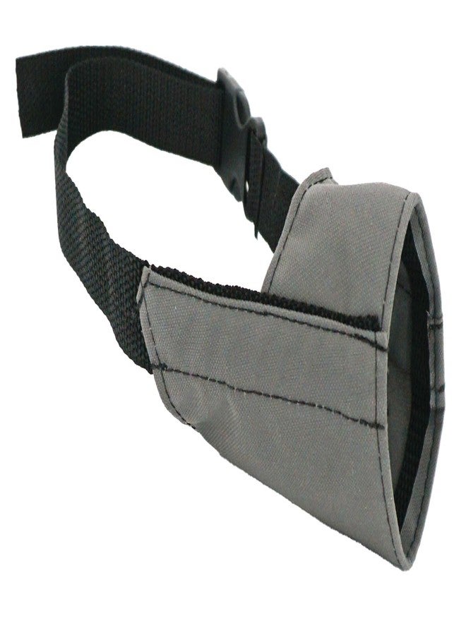 JorVet Soft Dog Muzzle | Adjustable, Breathable Nylon for Preventing Biting | Comfortable & Secure Fit for Large Dogs - Perfect for Everyday Walks, Vets & Grooming | Black - Image 1