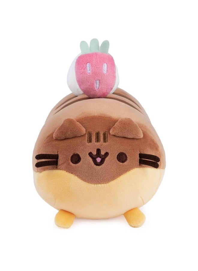 SPIN MASTER - Gund Pusheen Éclair Squisheen Plush Stuffed Animal For Ages 8 And Up Brown Yellow 11” - Image 1