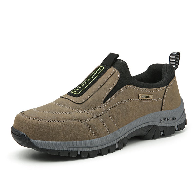 New Outdoor Leisure Sports Walking Shoes For The Elderly, Men'S Large Size Hiking And Running Shoes, Trendy And Fashionable - Image 1