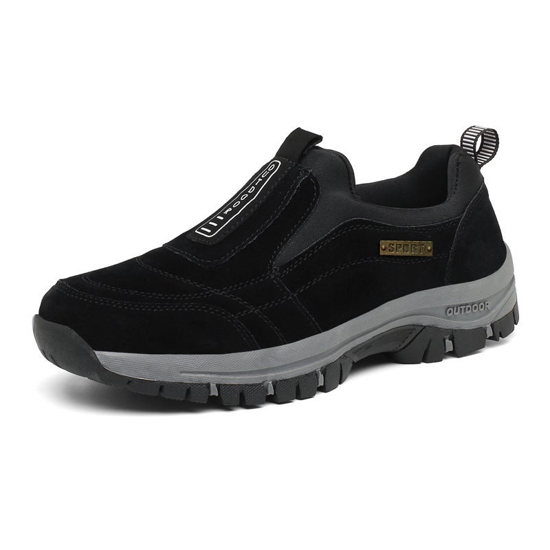 New Outdoor Leisure Sports Walking Shoes For The Elderly, Men'S Large Size Hiking And Running Shoes, Trendy And Fashionable - Image 2