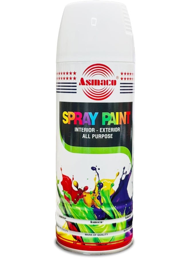 Biella All Purpose Interior And Exterior Spray Paint (White) - Image 2